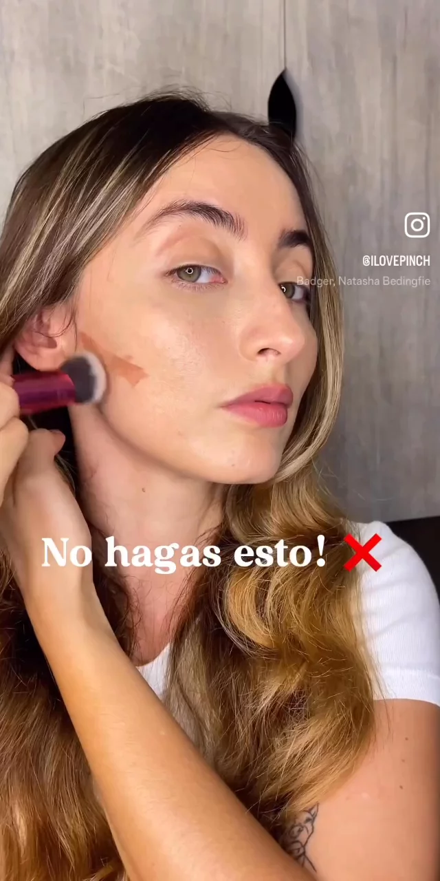Así no se utiliza tu bronzer en crema