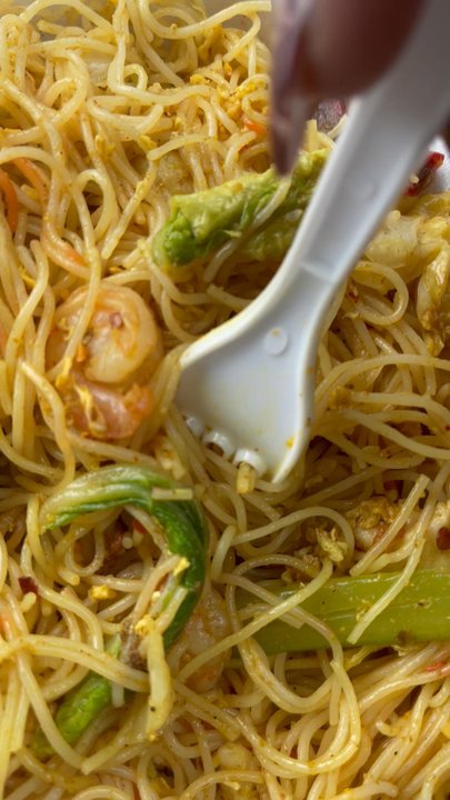 Panda Buffet - Singapore Seafood Pan Fried Noodles - Buffets Near Me - Tallahassee, Florida