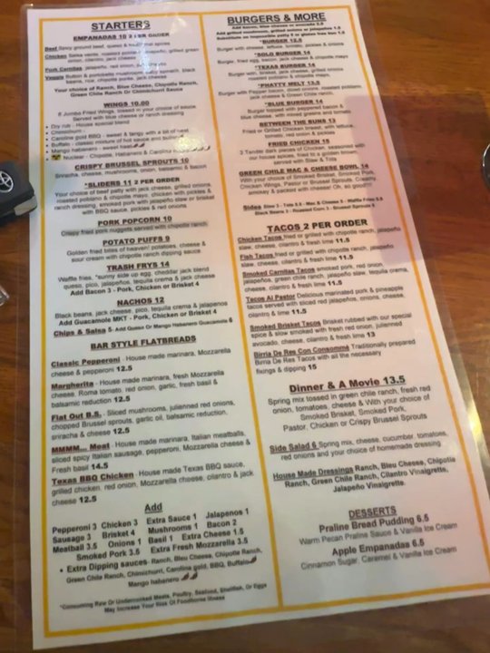 The Git Out - Food menu - Bars Near Me - Austin, Texas