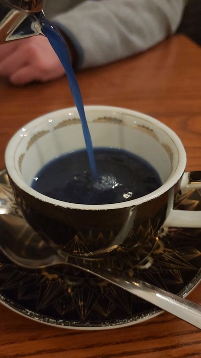 The Whistling Kettle - Blue butterfly matcha - Sandwiches Near Me - Ballston Spa, New York