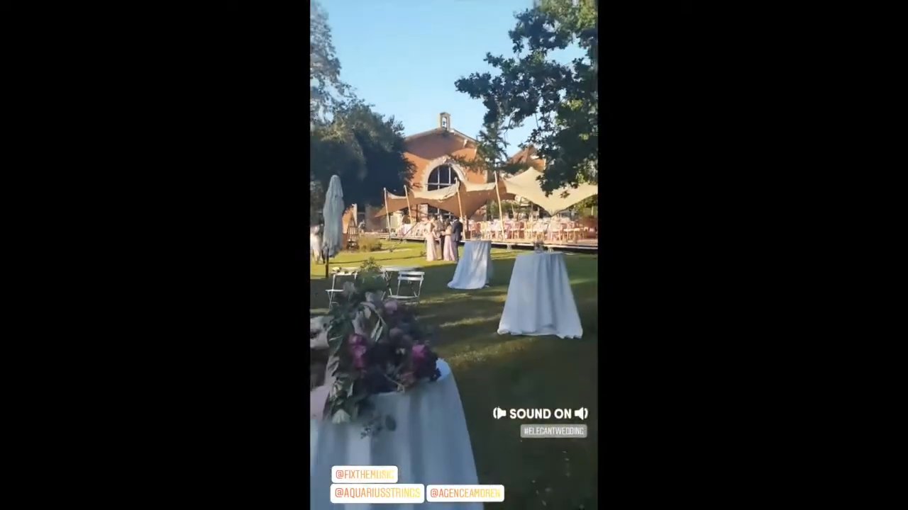 Aquarius Strings - Wedding @ Chateau de la Valouze - video