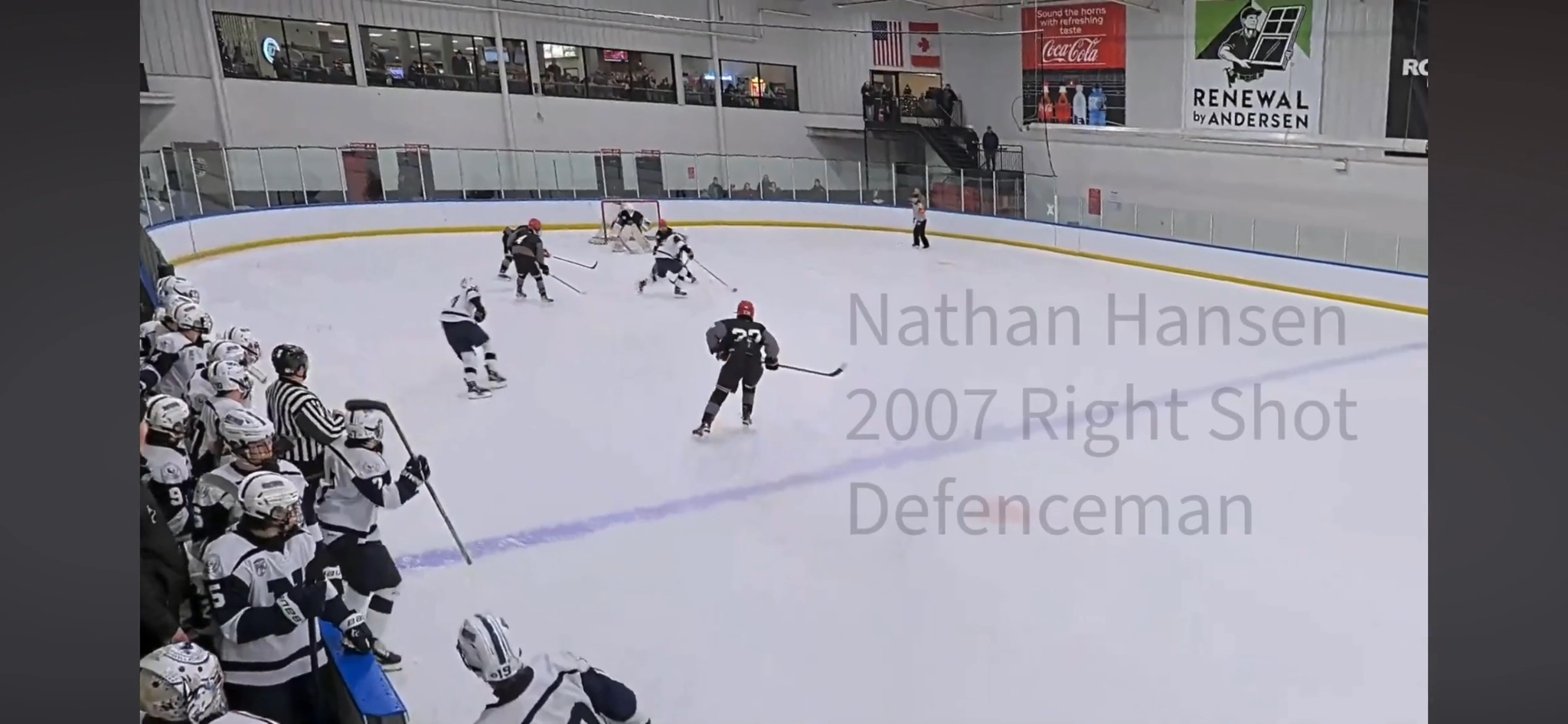 Nathan Hansen's 2025-2026 Highlight Reel | Ohio Blue Jackets 18U AAA / NJ Titans 18U AAA
