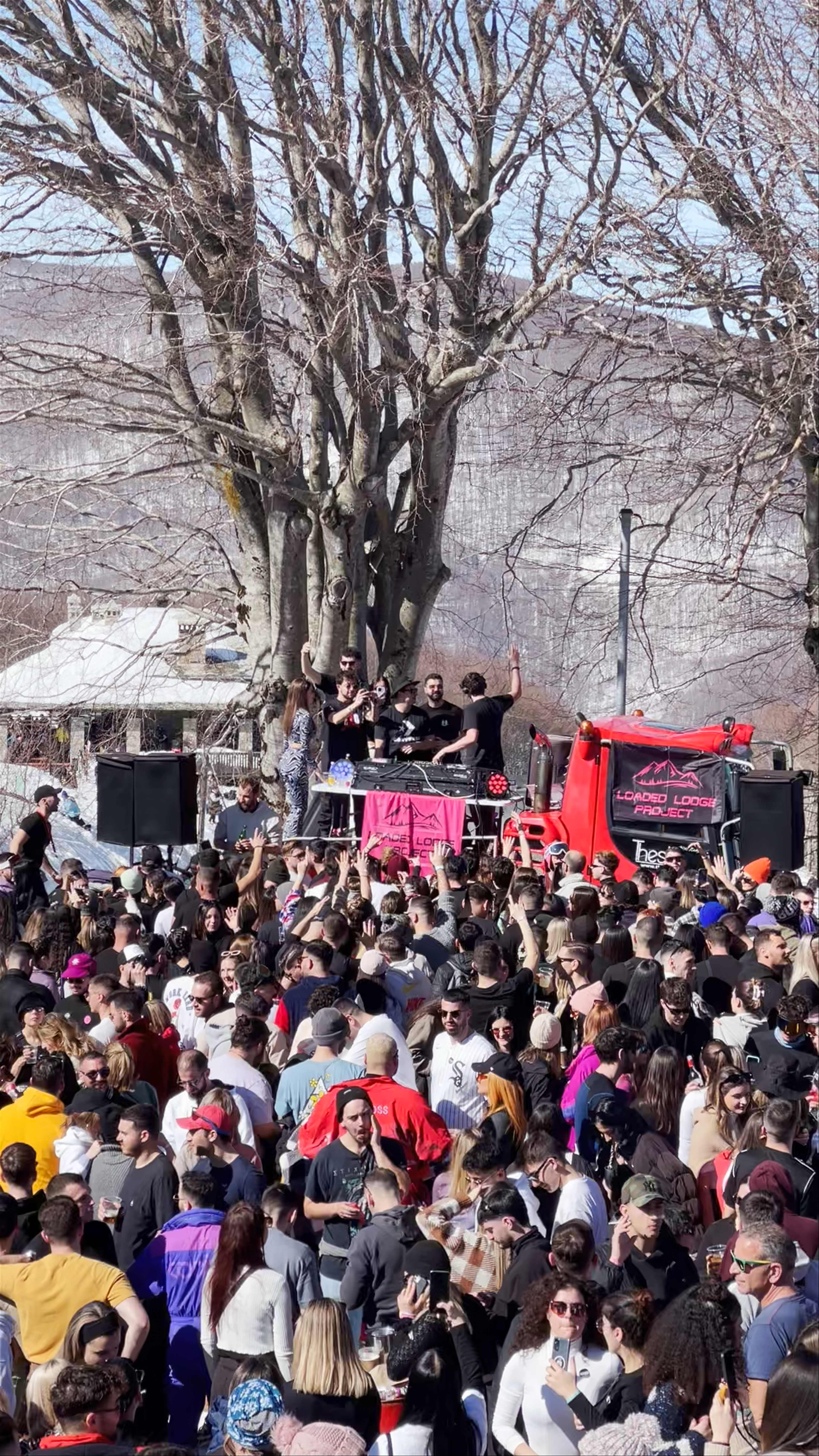 Winter Music Festival at Pelion Ski Centre, Greece