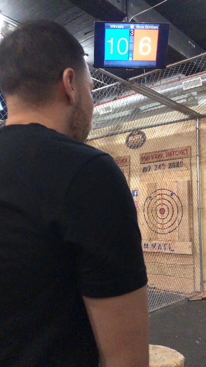 Bury the Hatchet - Come to the bronx. We'll teach u - Axe Throwing Near Me - Brooklyn, New York