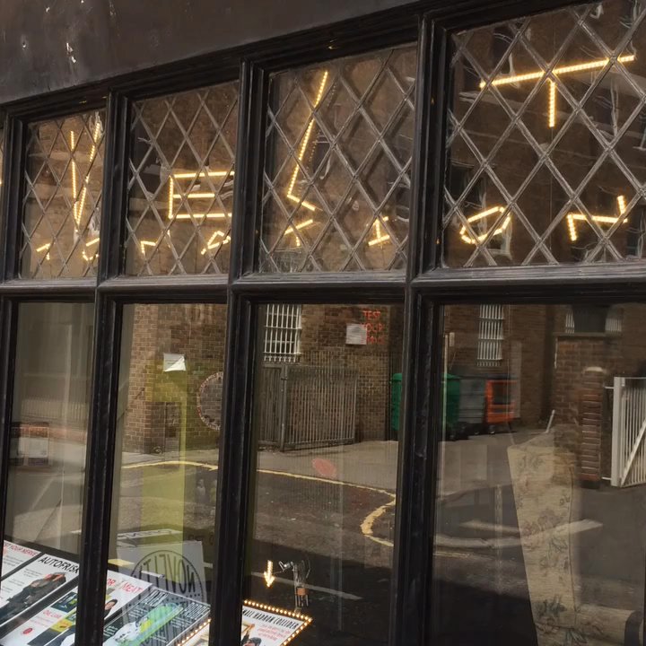 Novelty Automation - The window sign - Arcades Near Me - London, XGL