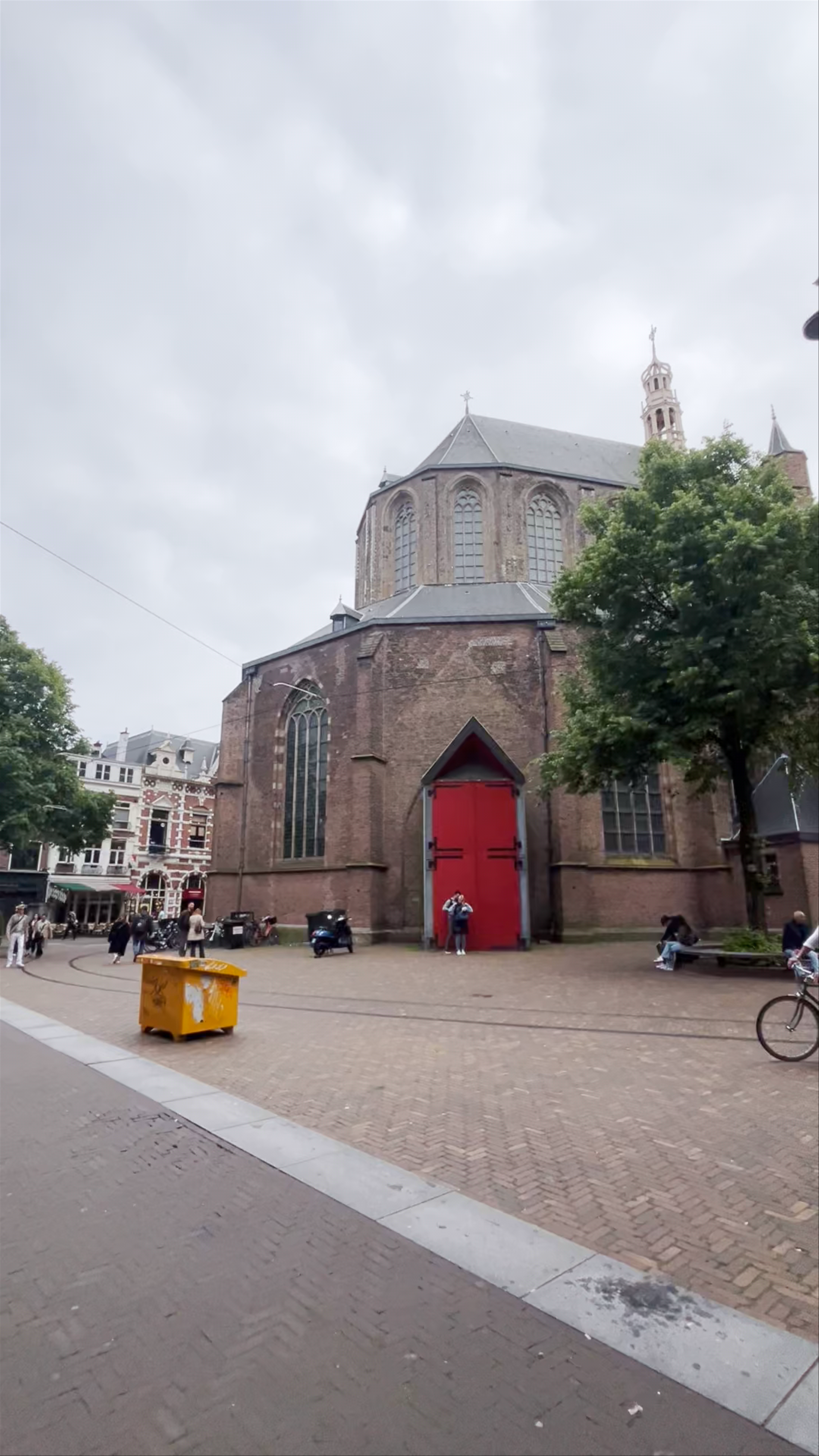 Serene Stroll Around Grote Kerk, The Hague