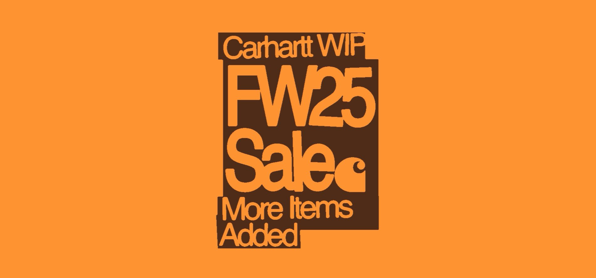 Carhartt WIp FW25 More Items Added