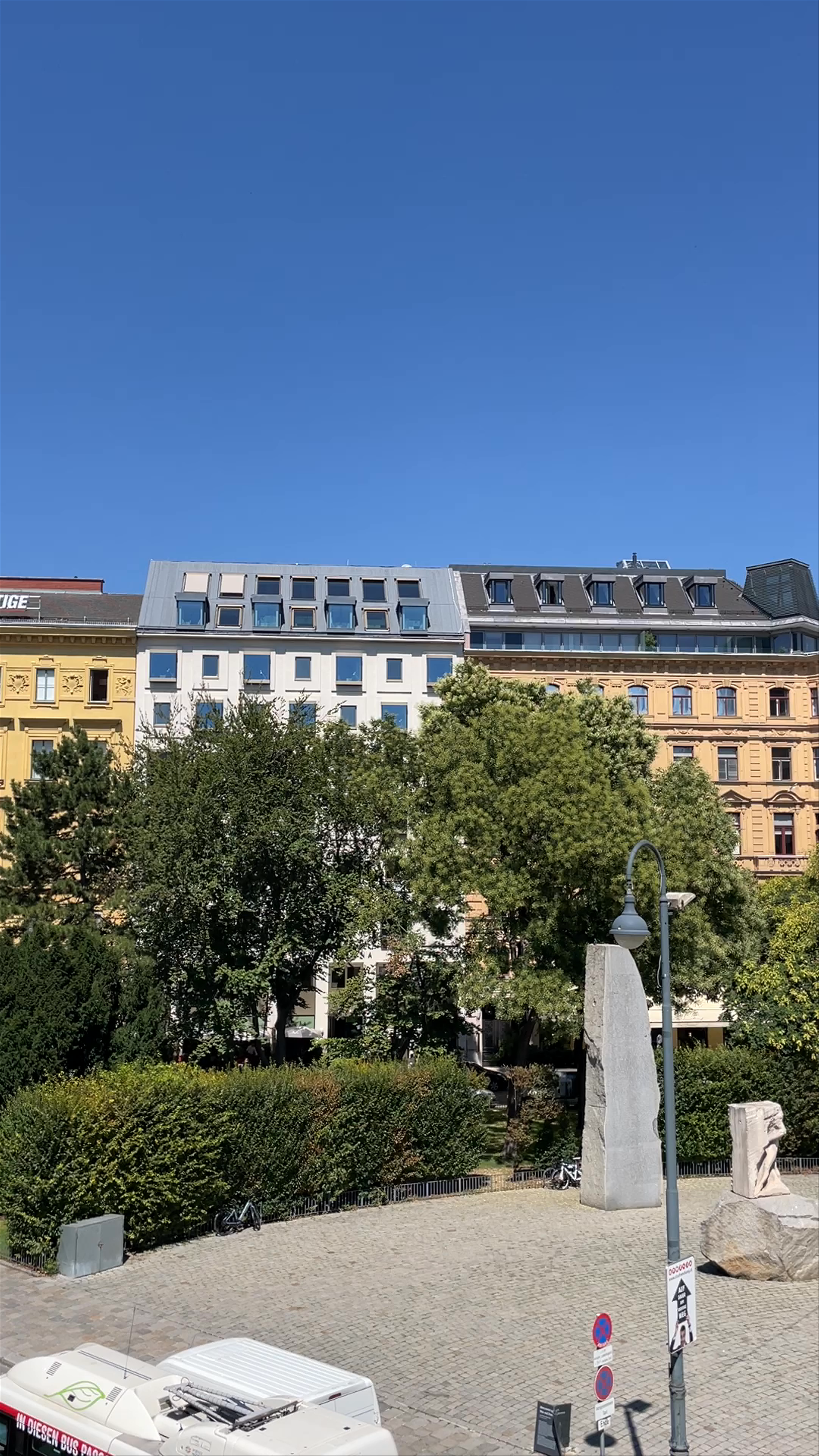 Albertina Square Views in Vienna: Historic Cityscape and Urban Elegance