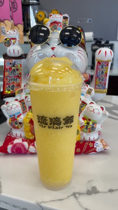 The  Whale Tea - Happy good luck kitty - Bubble Tea Near Me - Virginia Beach, Virginia