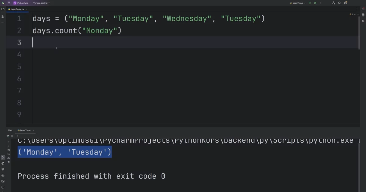 Slik bruker du tuples i Python | Utdannet.no