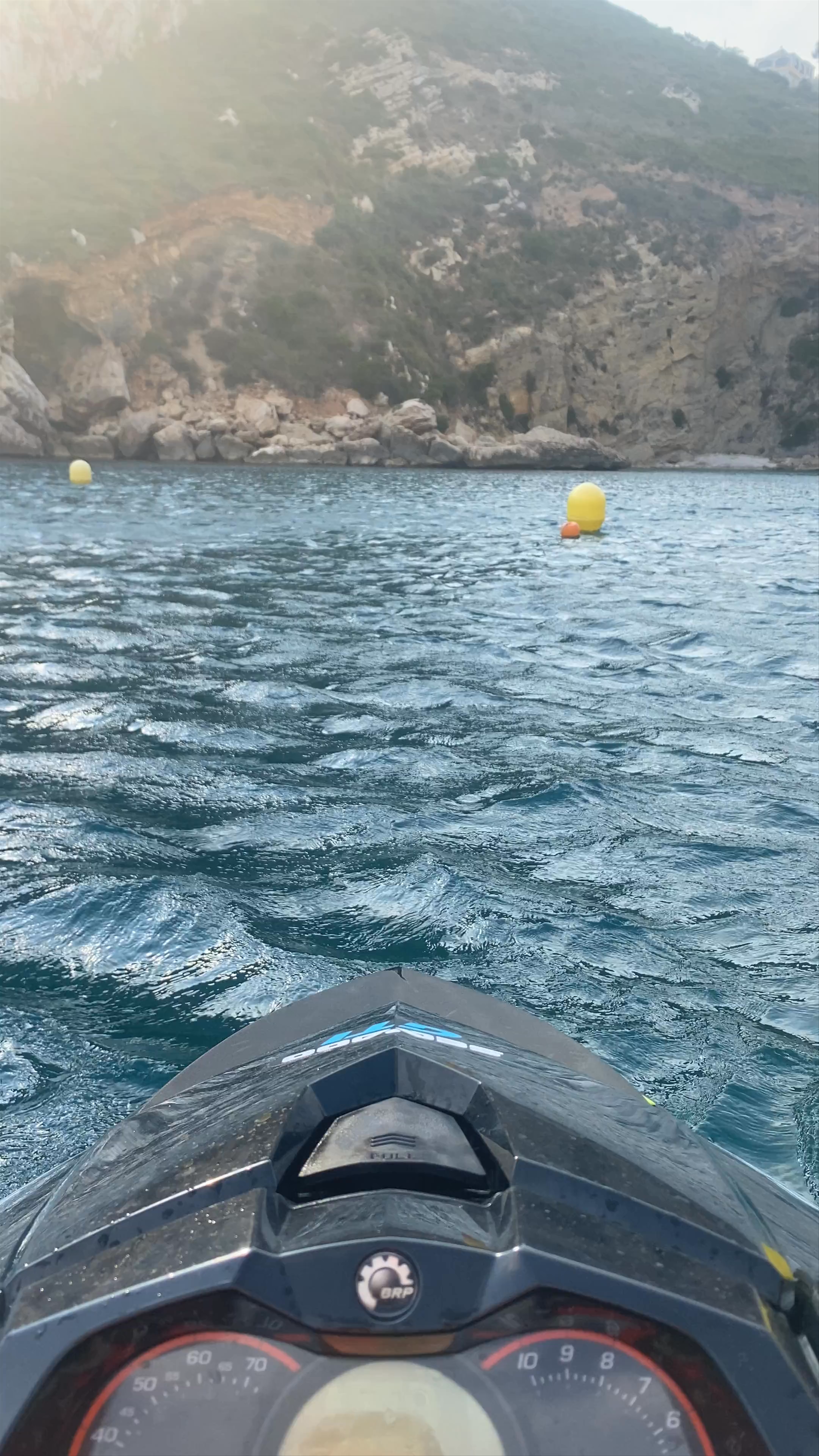 Jet Ski Adventure at Cala La Granadella, Spain