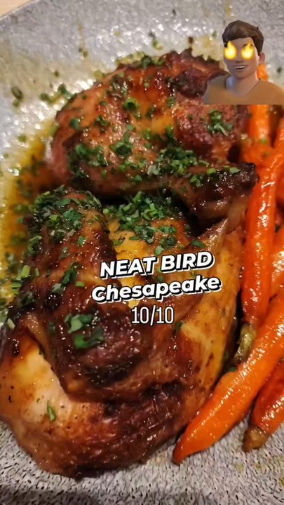 Neat Bird - Roasted chicken and roasted carrots - Chicken Shop Near Me - Chesapeake, Virginia