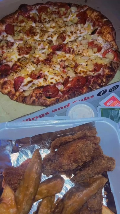 Red Maple Pizza - This is me & my hubbys first time buying from this place all we gotta say is 1000/10 We definitely found our nee spot - Pizza Near Me - Moreno Valley, California