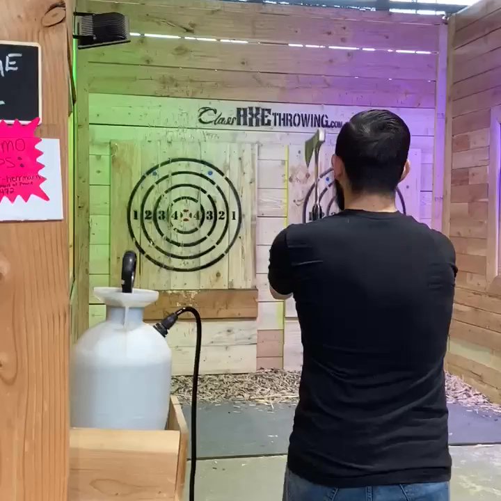 Class Axe Throwing & Bar - Bullseye - Axe Throwing Near Me - Denver, Colorado