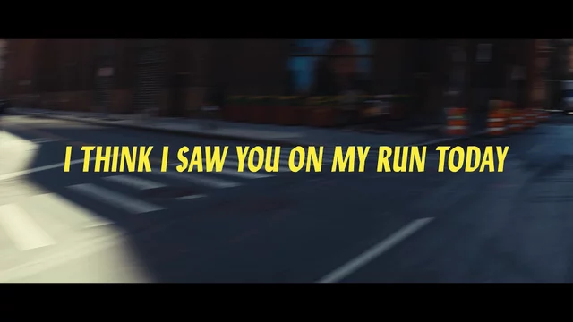 Thought I Saw You on My Run