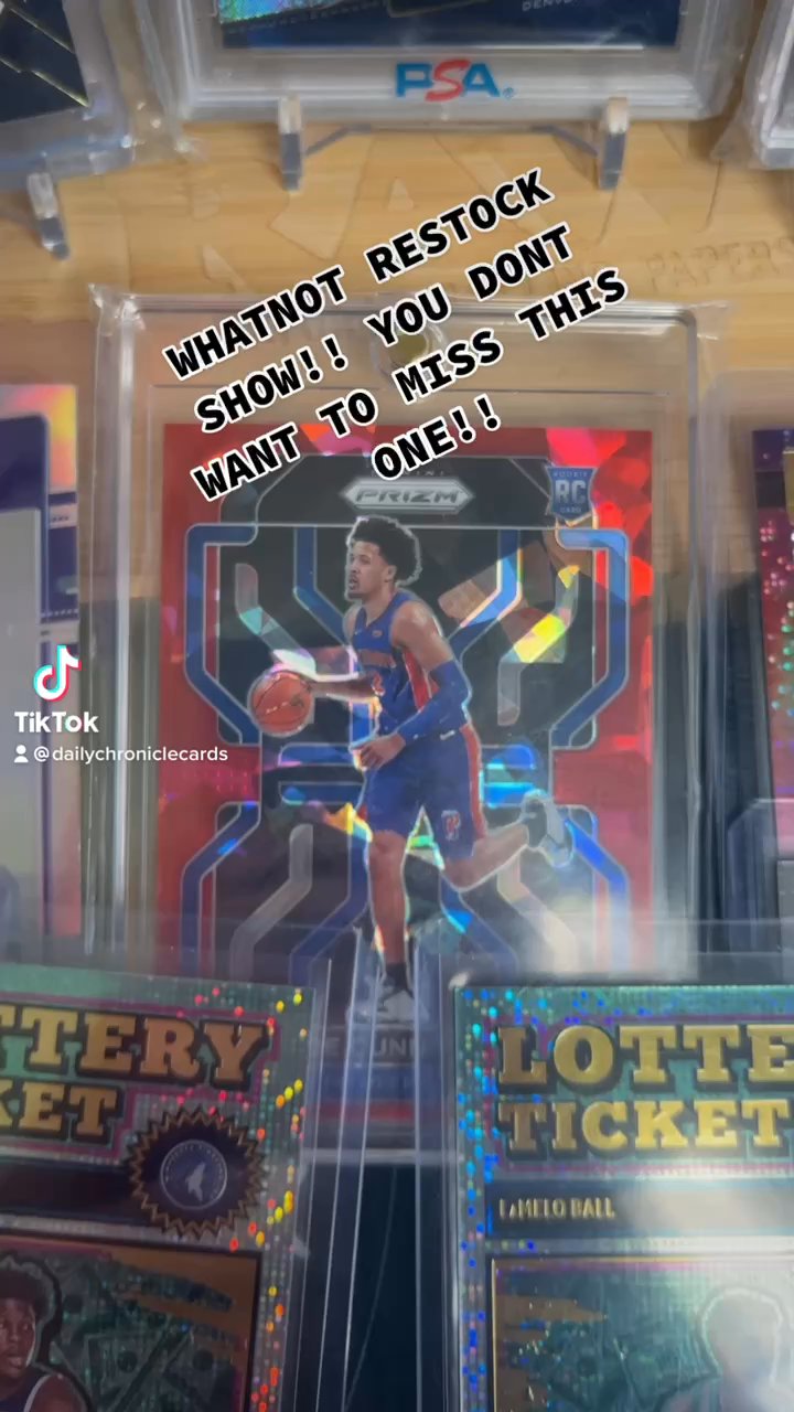 Whatnot   DCC 🔥🏀 RAW SINGLES SLABS GIVEAWAYS ALL NIGHT! Livestream By