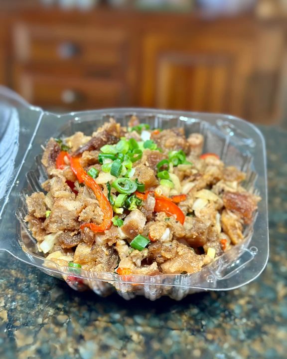 Ethan's Belly Boink - Crispy Pork Sisig - Excellent!  *was delivery.  Needed to make crispy.  Came out perfectly! - Chicken Shop Near Me - Carson, California
