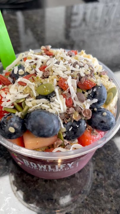 Bowlify Superfoods - Blue Majik and OH Crunch bowls - Acai Bowls Near Me - Carmel, Indiana