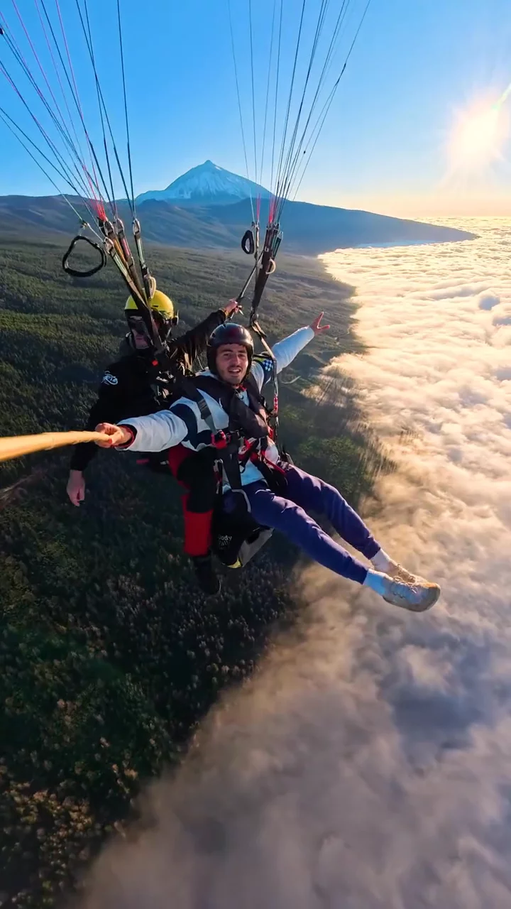 Salto en Parapente