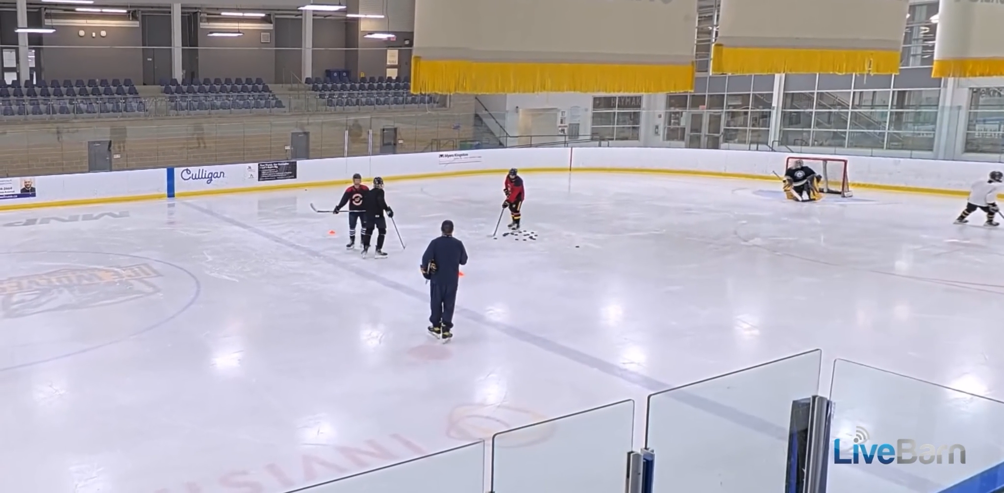 Hunter Uppal Shines: Stunning Goal in U16 AAA Offseason Training