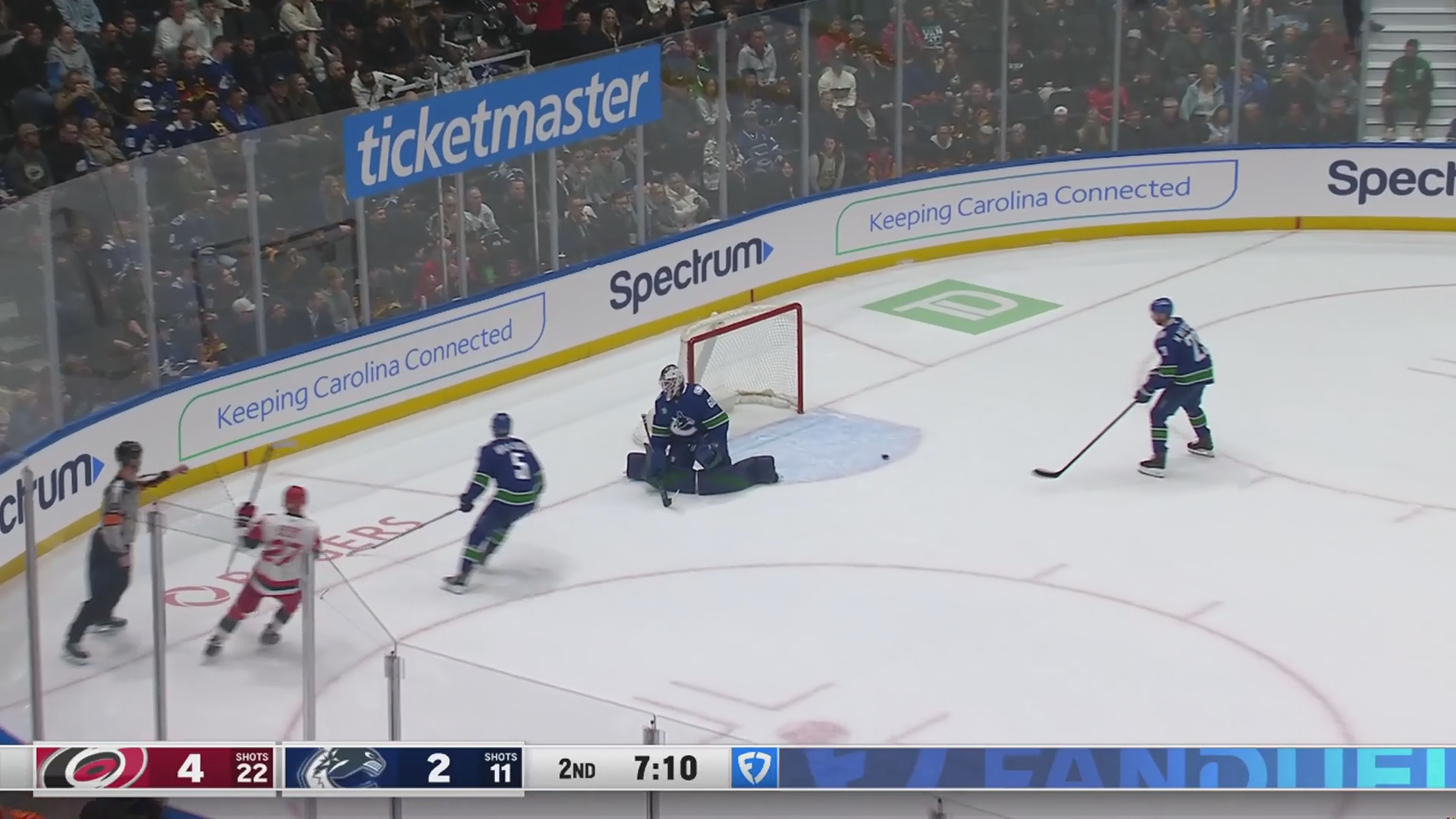 Ehlers with a hat trick vs. Canucks · Mar 4, 2026