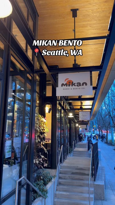 Mikan Sushi Bento - Sushi Bars Near Me - Seattle, Washington