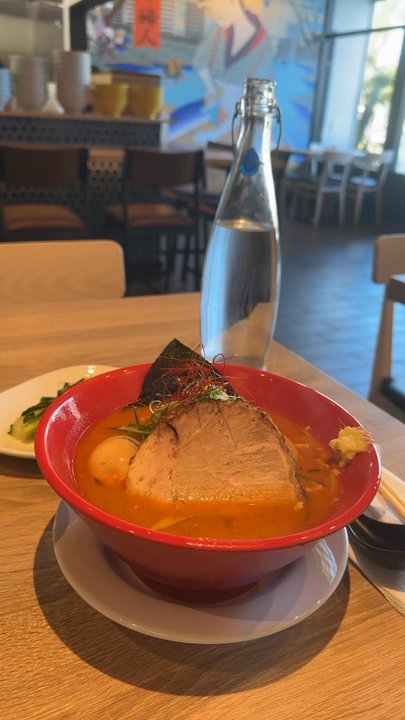 Ramen Mik - So hot ramen and bok choy - Ramen Near Me - Escondido, California