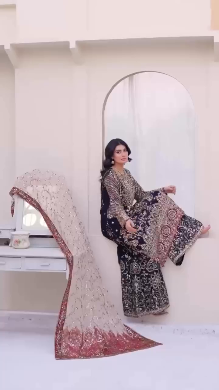 strapless open back dress Fancy Olive Green Viscose Jacquard Silk Embroidered Gown with Dupatta   Mangaldeep NX