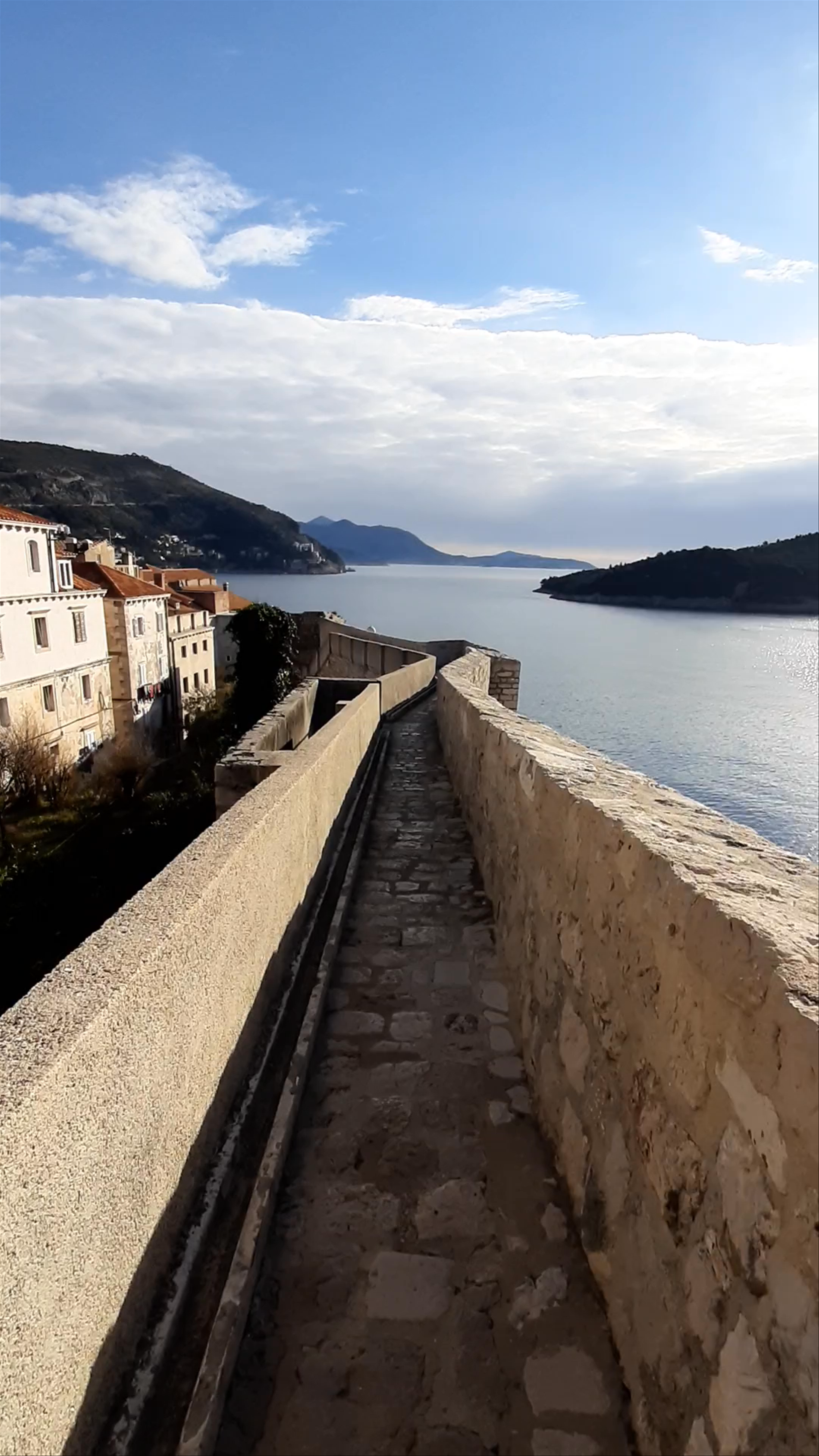 Historic Walls of Dubrovnik: A Majestic Sea-View Walk