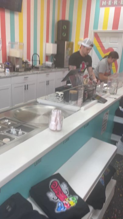 YOLO Rolled Ice Cream - The Rolled Ice Cream Action - Ice Cream & Frozen Yogurt Near Me - Branson, Missouri