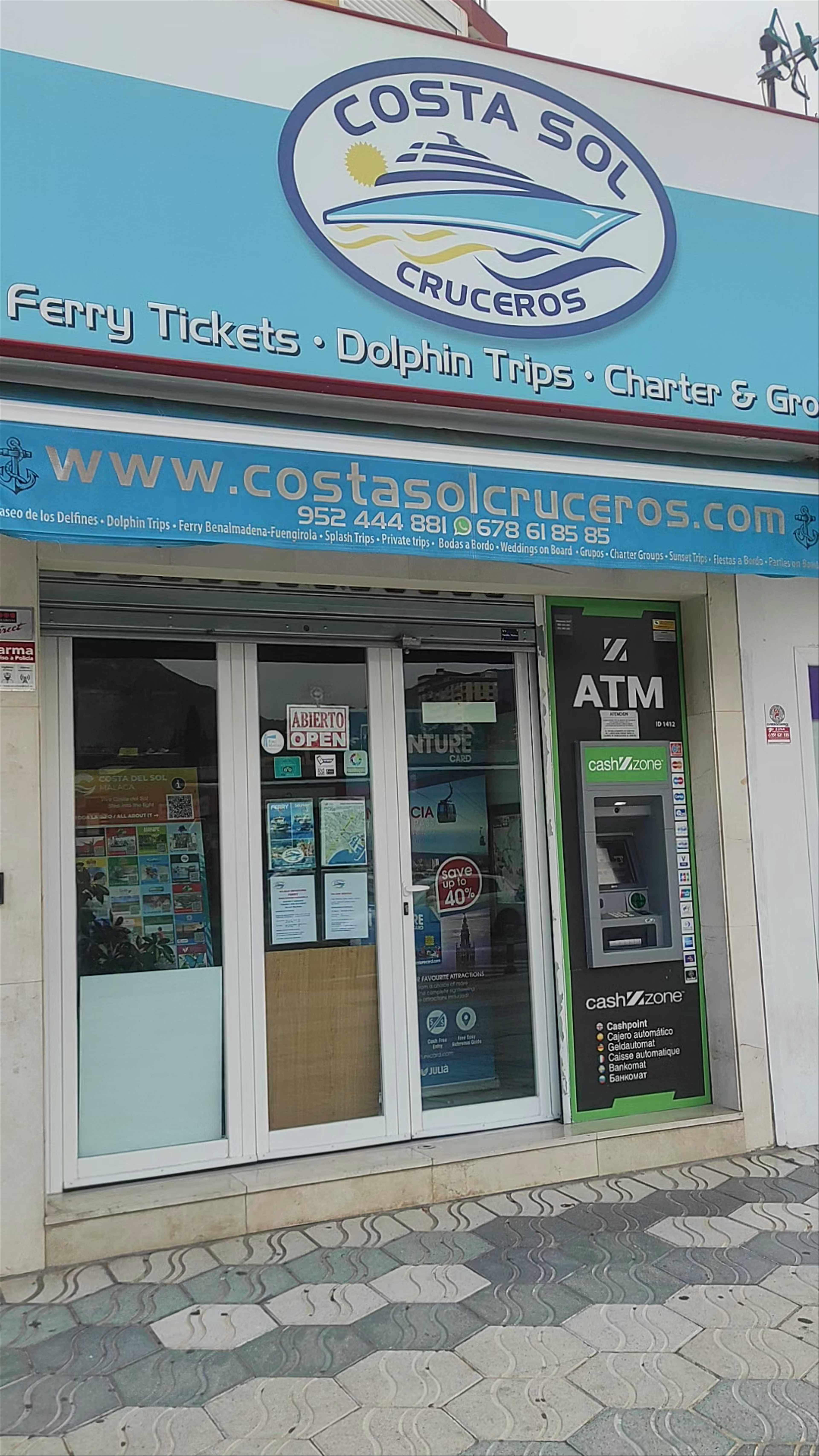 Costa Sol Cruceros: Your Gateway to Ferry and Dolphin Trips in Benalmádena