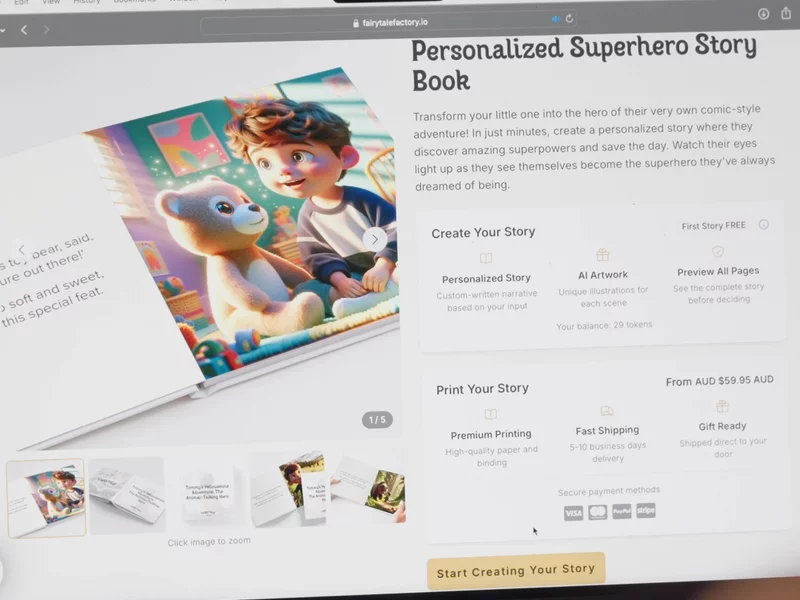 Personalised Storybook