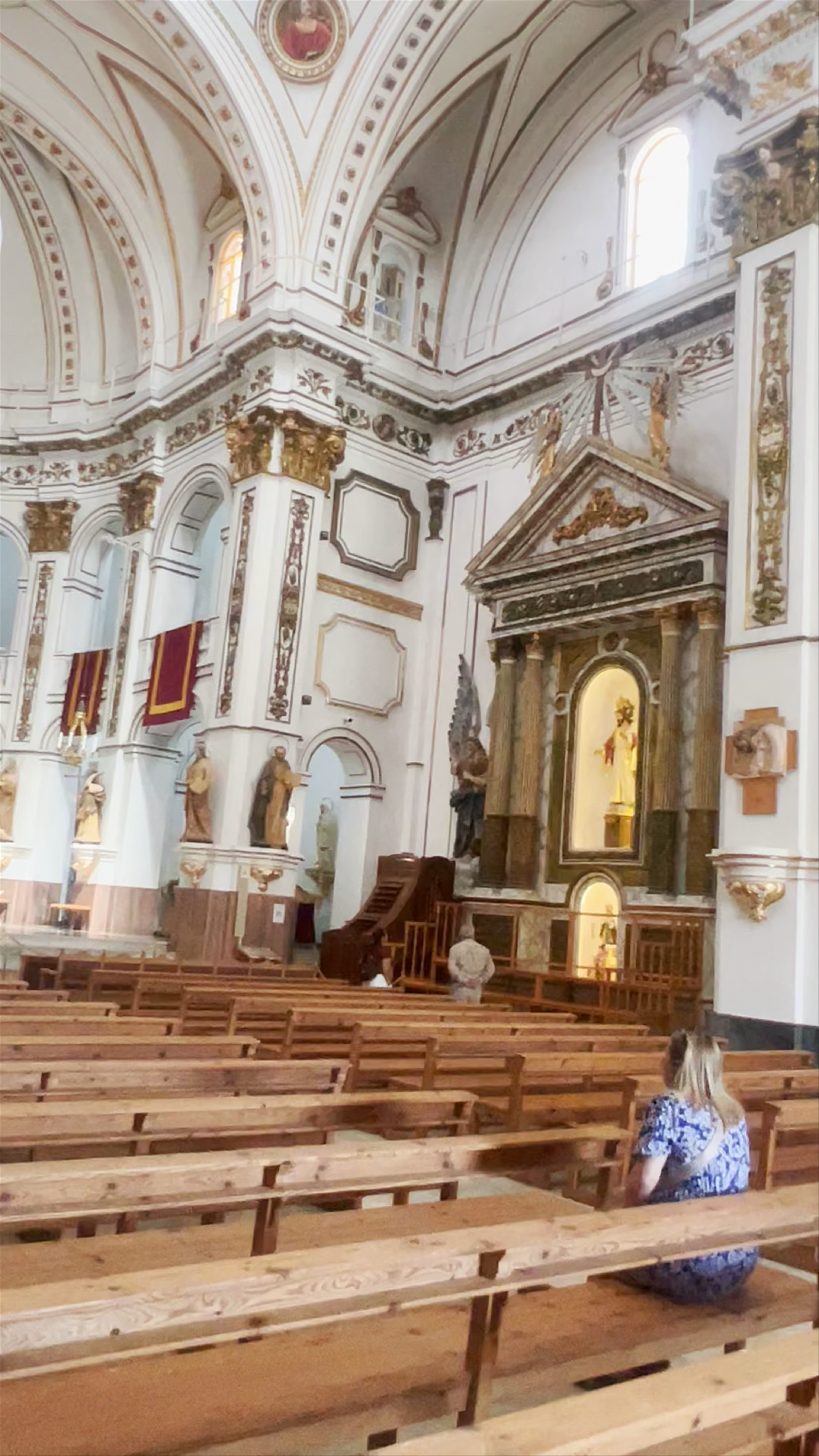 Sacred Majesty of Iglesia de Nuestra Señora del Consuelo in Altea