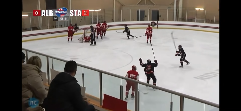 Blake Rezendes: Stunning Rebound Goal Sparks Albany Academy