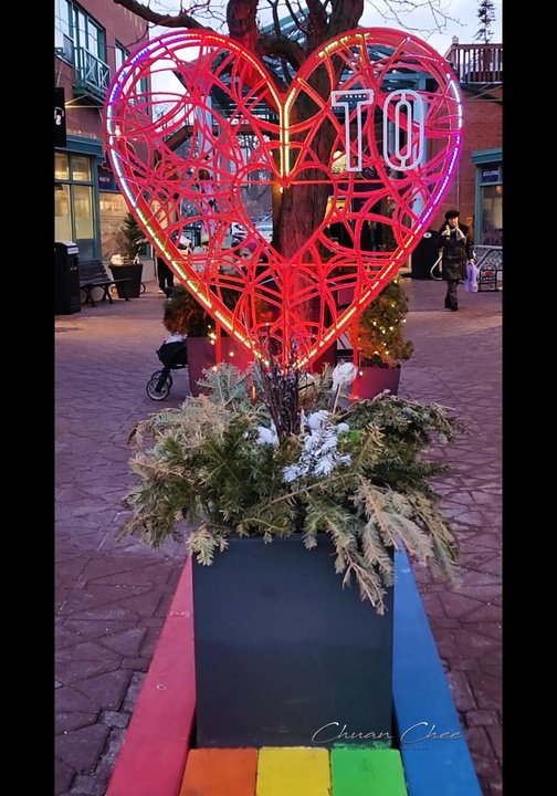 Carrot Common - #ShowLoveTO sign - Shopping Centers Near Me - Toronto, Ontario