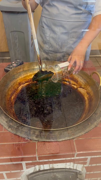Xing Fu Tang - Fresh Brown Sugar Boba cooked in a wok used for Boba drinks - Bubble Tea Near Me - Mesa, Arizona