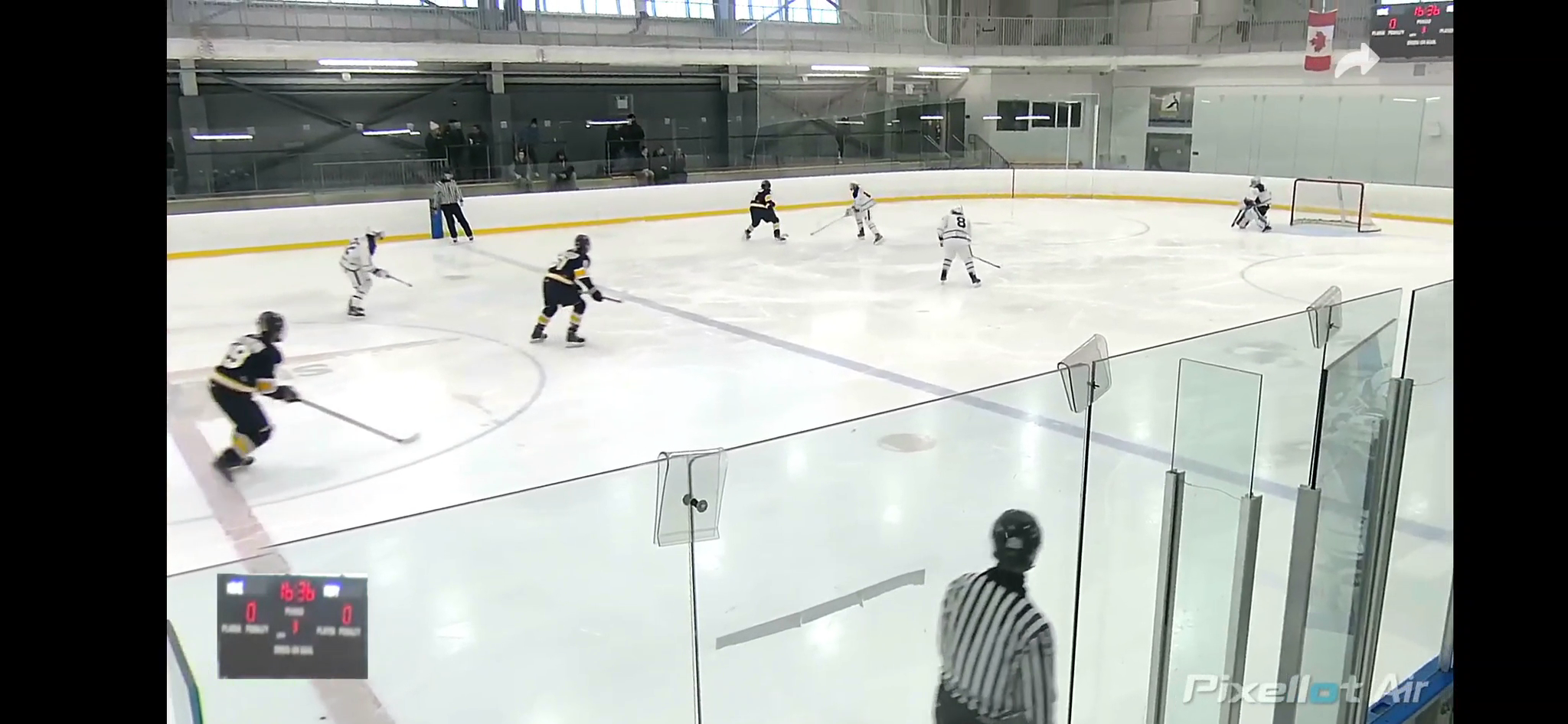 Kole Ahmad's Crushing Hit - Markham Waxers U15 AAA Highlights