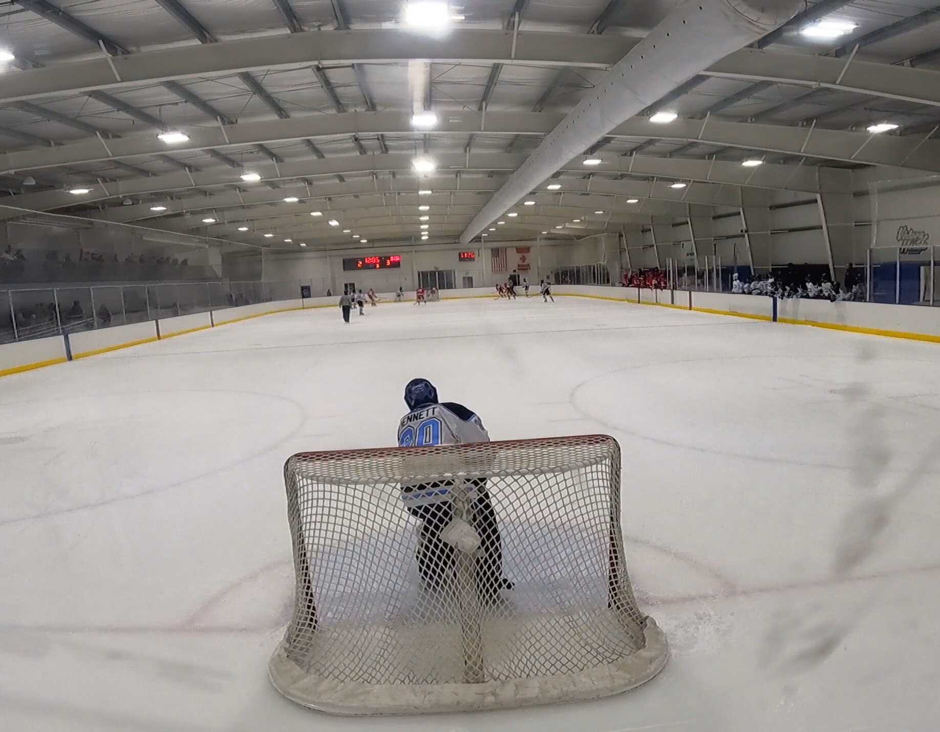 Logan Dennett's Huge Breakaway Save as PK Time Expired!