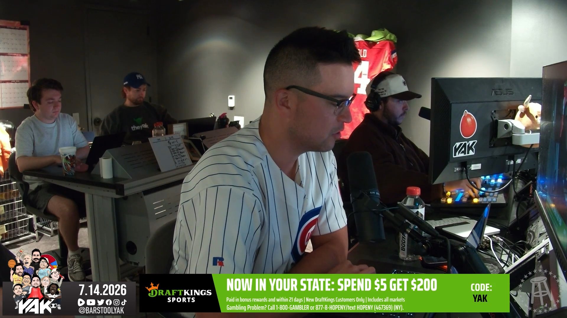 Rico Bosco And Jeff Nadu Want BRANDON To Co-host Men Of Honor: Tue Jul 14, 2026