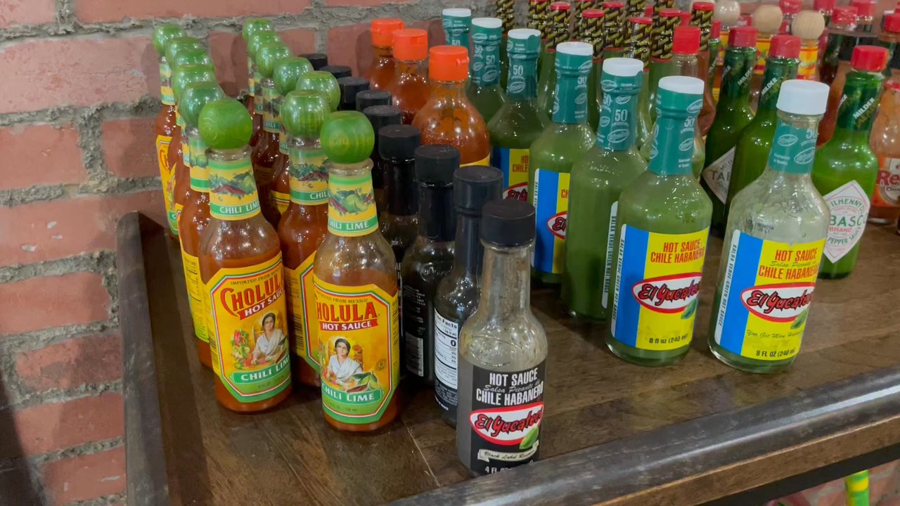 Dora Taqueria - Aaalllll the hot sauce - Tacos Near Me - Woburn, Massachusetts