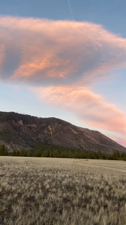 Buffalo Park - Beautiful sunset on 12/21 - Parks Near Me - Flagstaff, Arizona