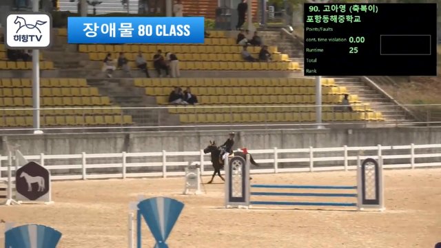 고아영 (축복이) — 2026 춘계전국승마대회 (생활체육&유소년) · 장애물 80cm