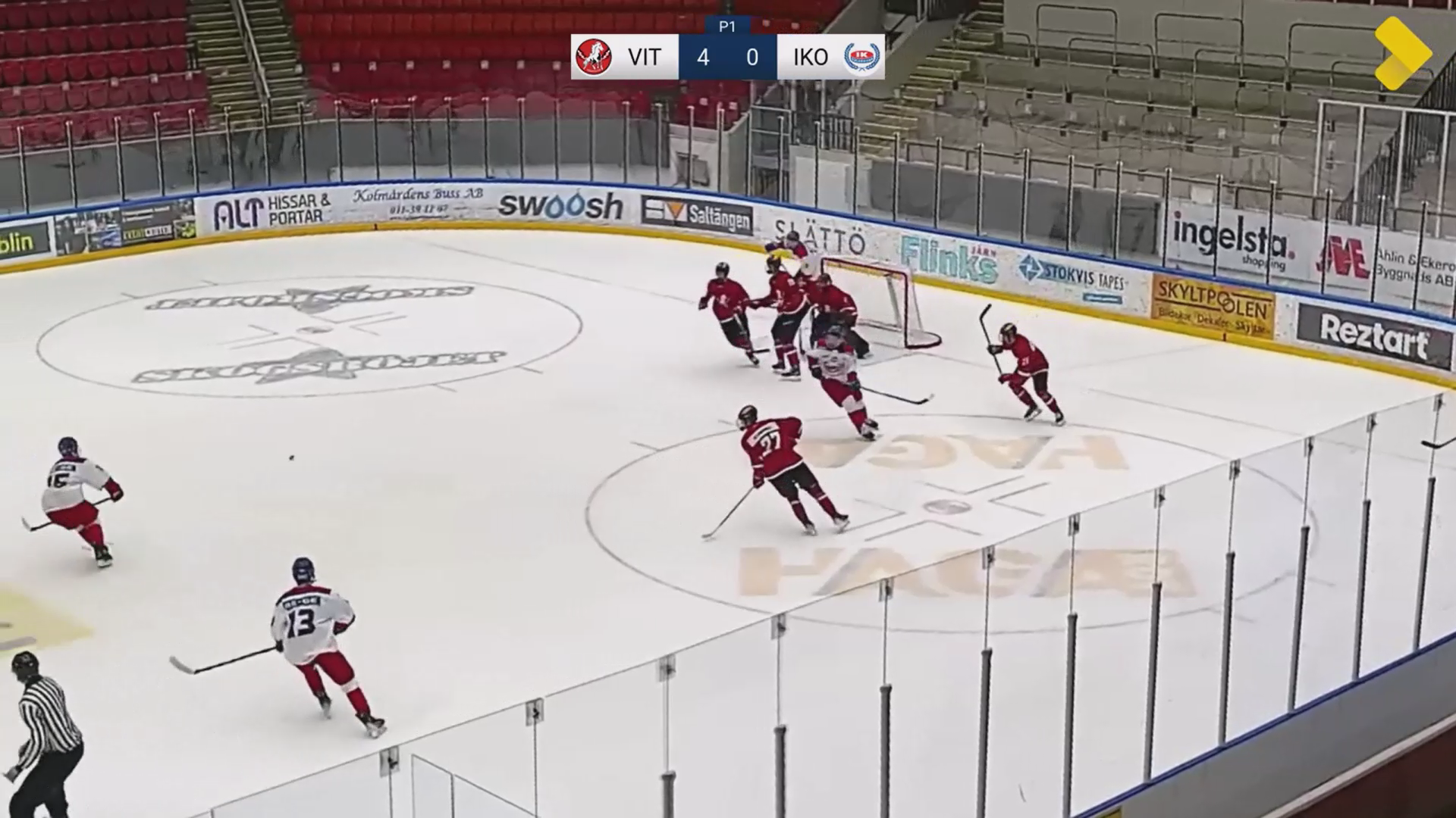 Gabriel Sjölund's Spectacular Saves | HC Vita Hästen Highlights