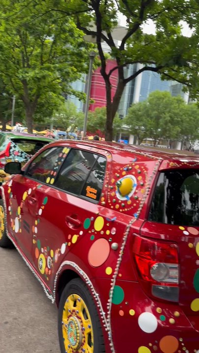 Discovery Green - Art Car Parade Cars - Parks Near Me - Houston, Texas