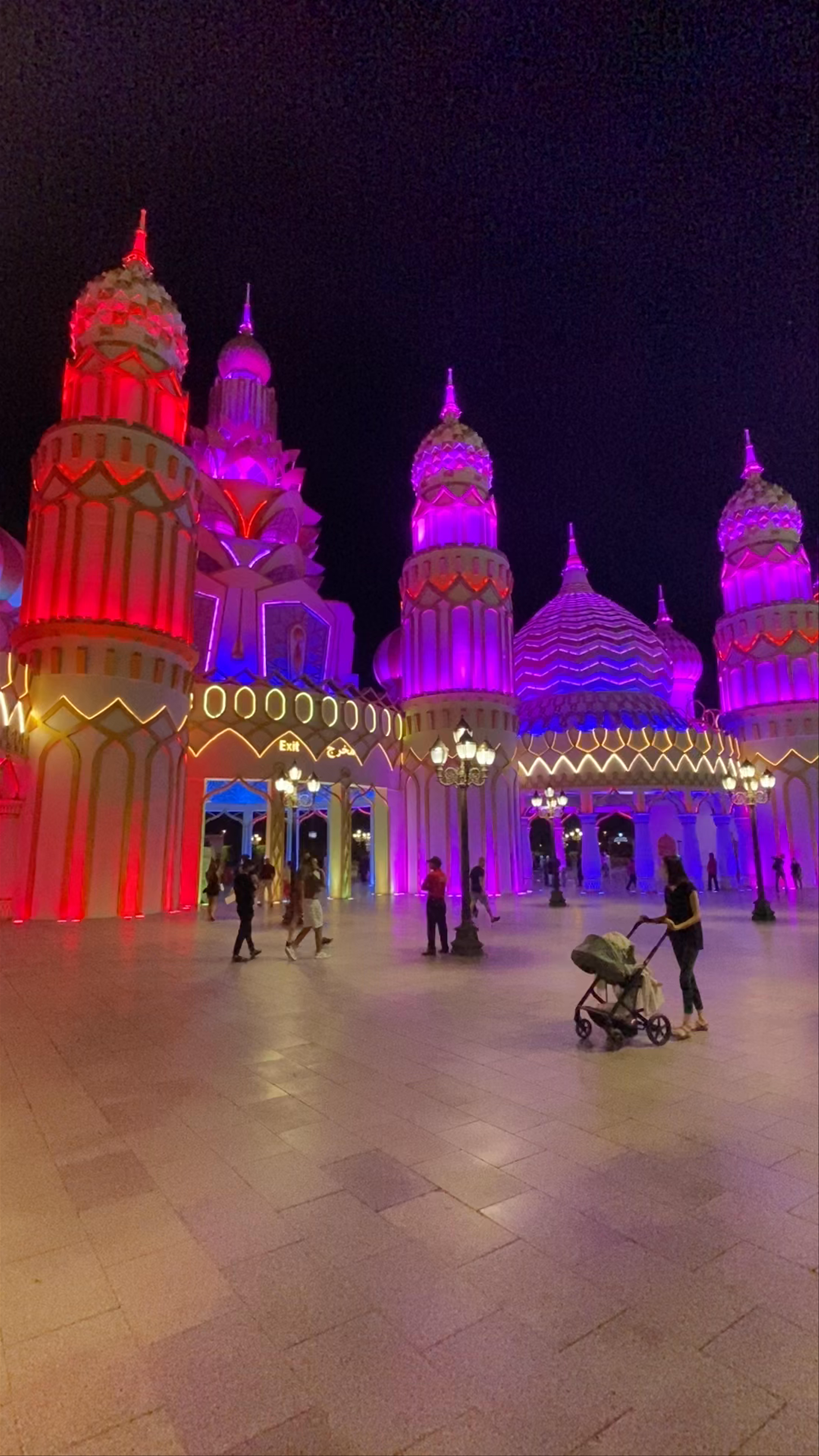 Global Village Dubai Night Lights and Cultural Showcase