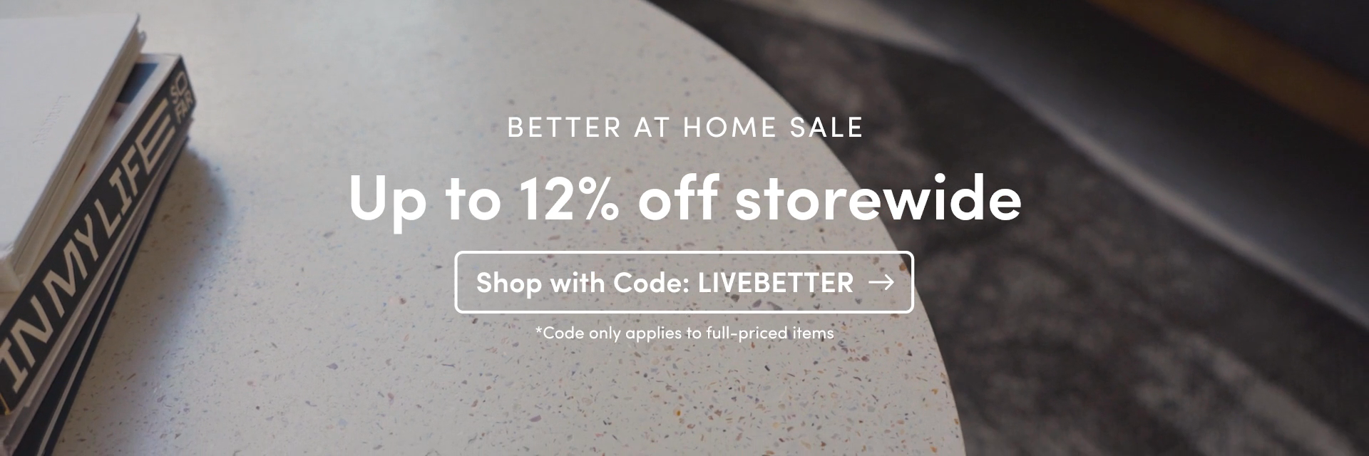 Up to 12% off Storewide