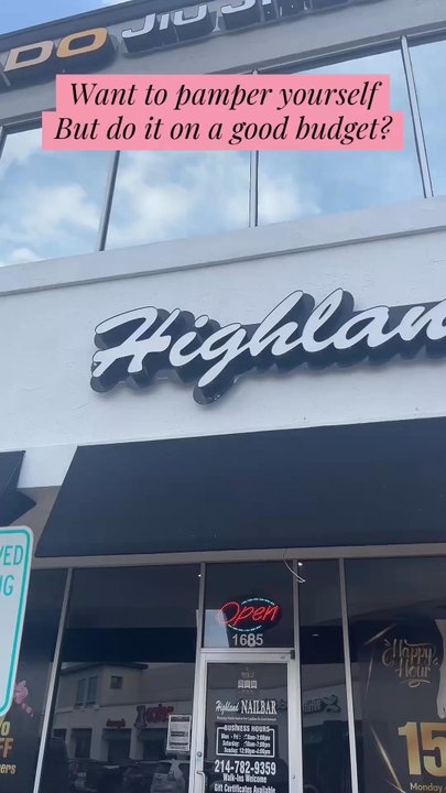 Highland Nails and Spa - My experience at Highland Nailsbar! Always a vibe! - Nail Salons Near Me - Dallas, Texas