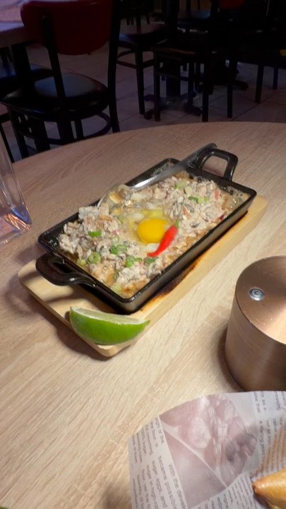 Gimikz Kitchen & Bar - Sizzling' Bangus Sisig - Filipino Near Me - Pickering, Ontario