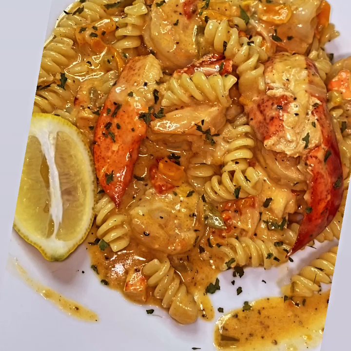The Chef Jeff Way - SHRIMP & LOBSTER PASTA - Food Trucks Near Me