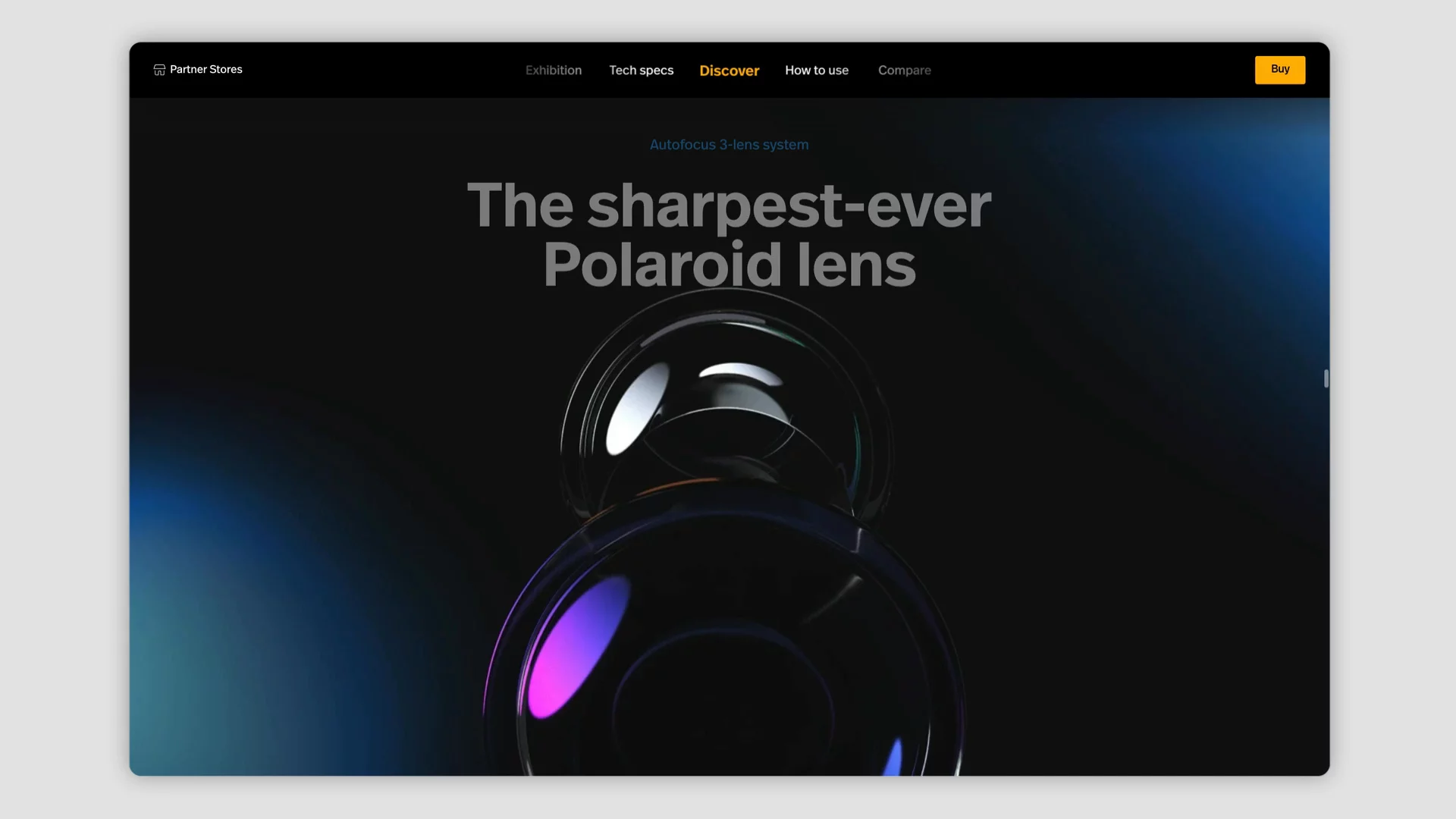 video showing how Polaroid is using video to improve their eCommerce experience